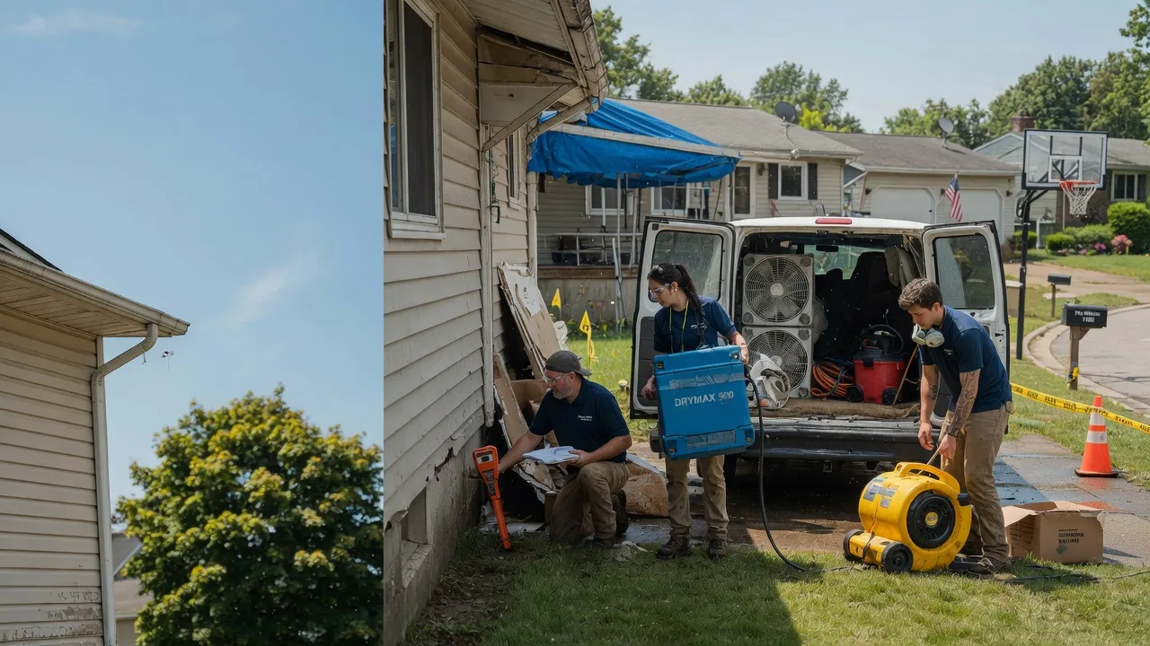 Ceiling Leak Cleanup in Little Cedar, IA near me