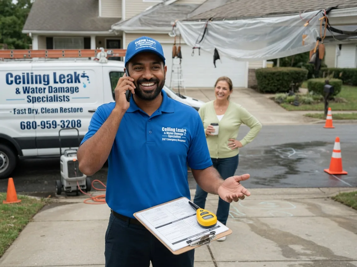 Ceiling Leak Cleanup Little Cedar, IA FAQs